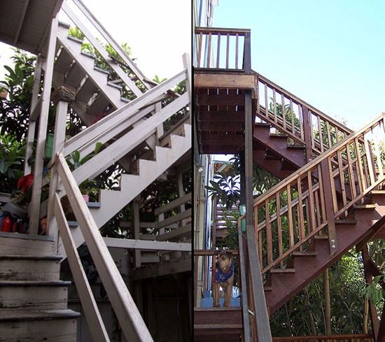 Peterson Fire Escape and Fence Remodel